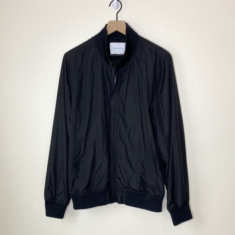 Everlane Black Bomber Jacket